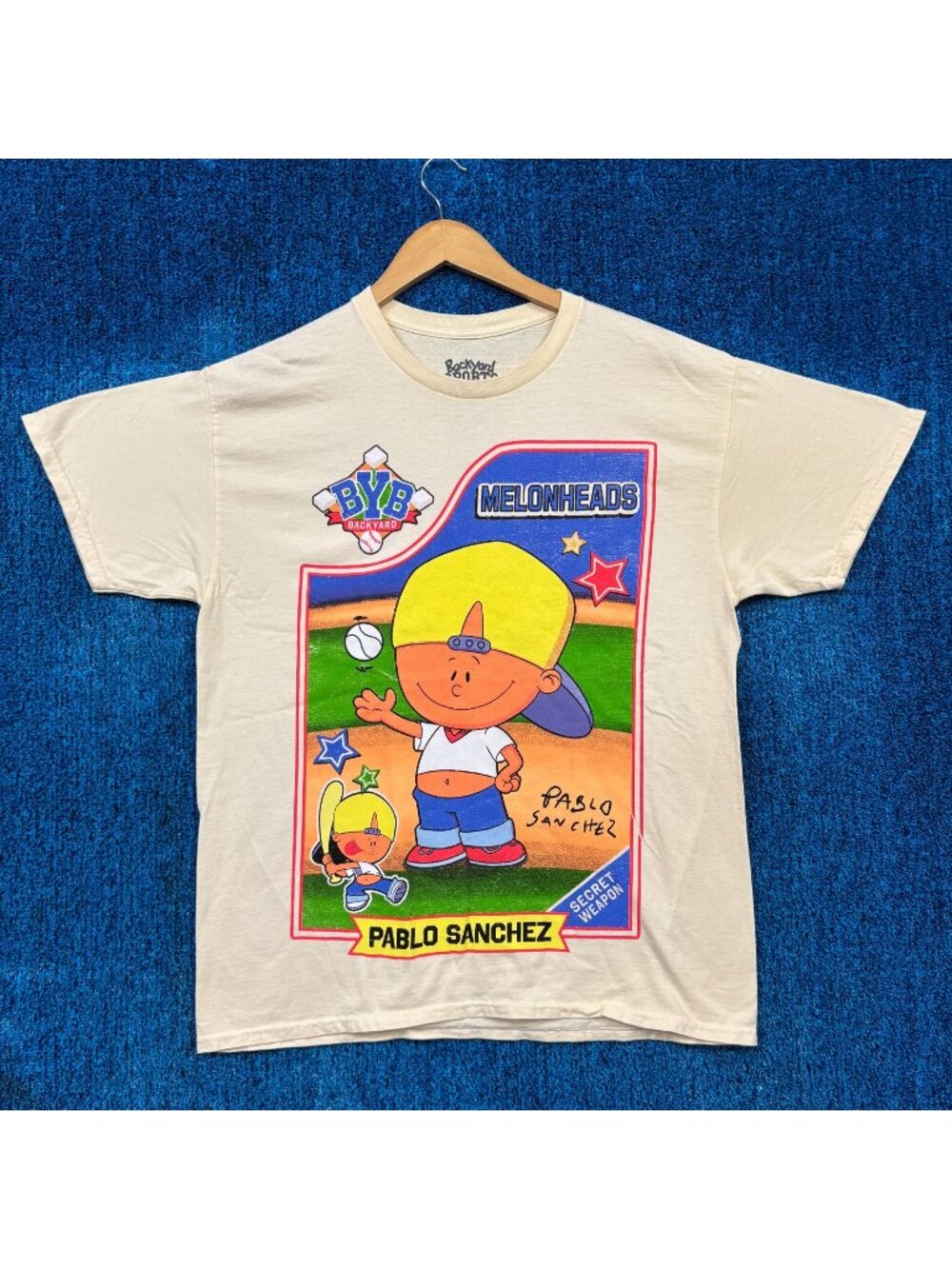 Backyard Sports "Pablo Sanchez" Graphic T-Shirt Size Medium